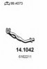 FORD 6162211 Exhaust Pipe